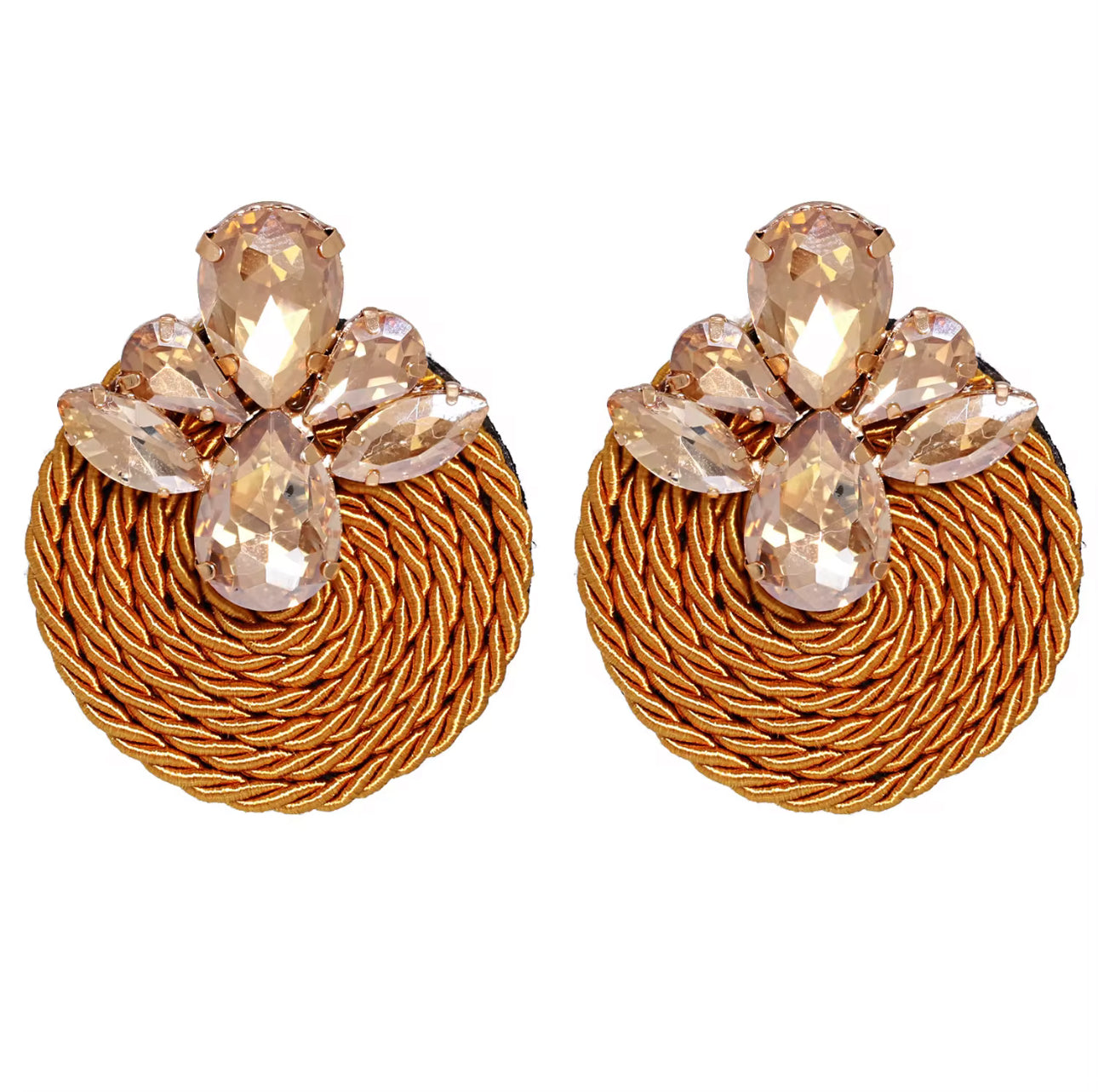 Summer Crystal Rhinestone Earrings
